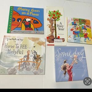 Set of 5 Children's Story Books Collection